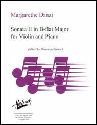 Sonata #2 in B-flat Major Violin and Piano P.O.D. cover Thumbnail
